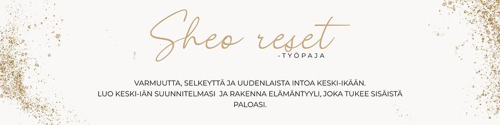 Sheo Reset -omatoimityöpaja by Maria Nurmi Coaching